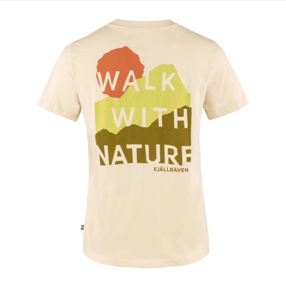 Fjallraven Organic Cotton Nature T Shirt Size S.
